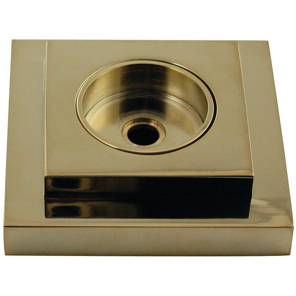 Claremont 1-1/4-Inch Brass Grab Bar Flange (1 Pair)