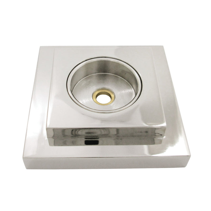 Claremont 1-1/4-Inch Brass Grab Bar Flange (1 Pair)