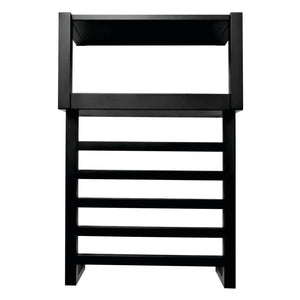 Markus Stainless Steel Wall Mount Towel Rack with Shelf