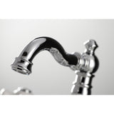 American Classic Two-Handle 3-Hole Deck Mount Widespread Bathroom Faucet with Pop-Up Drain