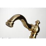 American Classic Two-Handle 3-Hole Deck Mount Widespread Bathroom Faucet with Pop-Up Drain
