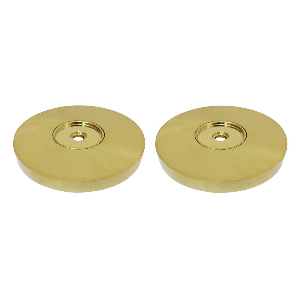 Silver Sage 1-1/4-Inch Brass Grab Bar Flange (1 Pair)