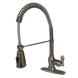 American Classic Single-Handle 1-or-3 Hole Deck Mount Pre-Rinse Kitchen Faucet
