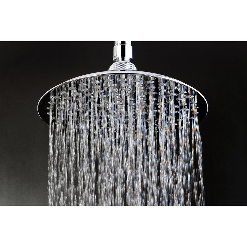 Victorian 7-3/4 Inch Round Raindrop Brass Shower Head