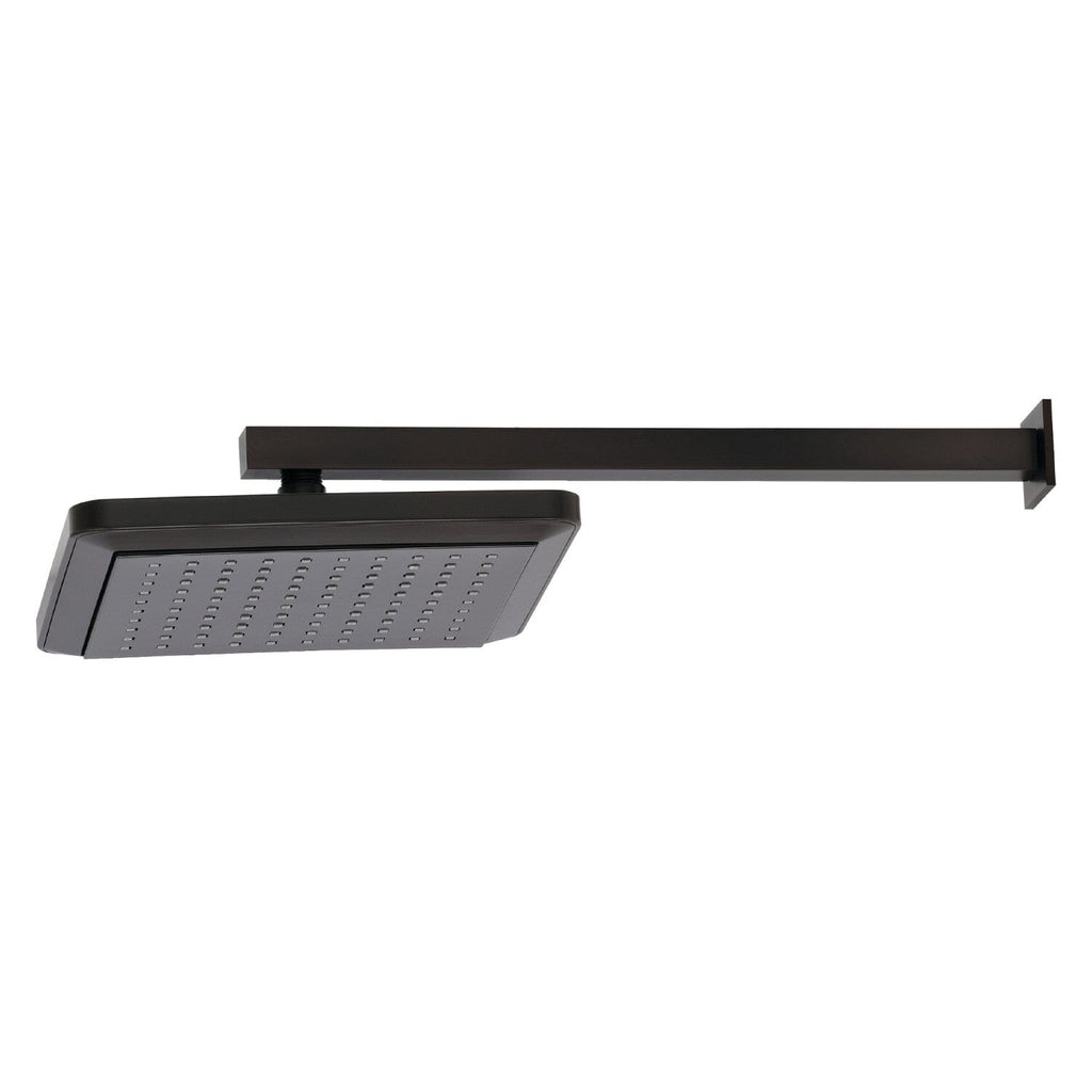 Shower Scape 9-5/8-Inch Square Raindrop ABS Shower Head with 15-3/4-Inch Shower Arm