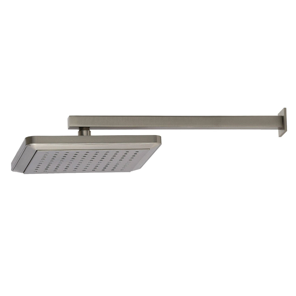 Shower Scape 9-5/8-Inch Square Raindrop ABS Shower Head with 15-3/4-Inch Shower Arm