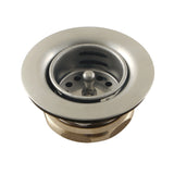 Tacoma Stainless Steel Bar Sink Basket Strainer with Brass Nut