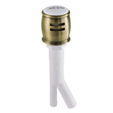 Heritage Dishwasher Air Gap with Brass Cover