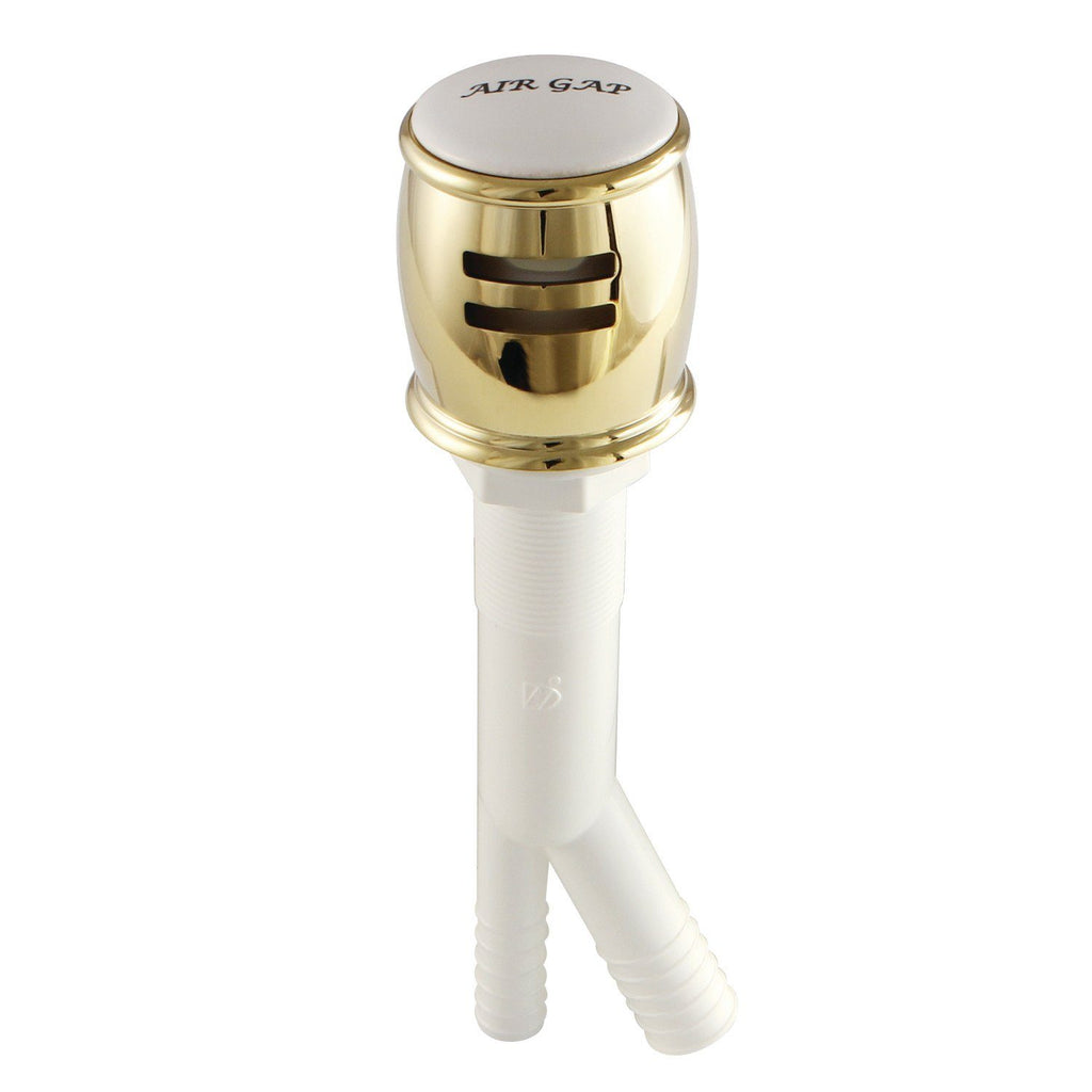 Heritage Dishwasher Air Gap with Brass Cover