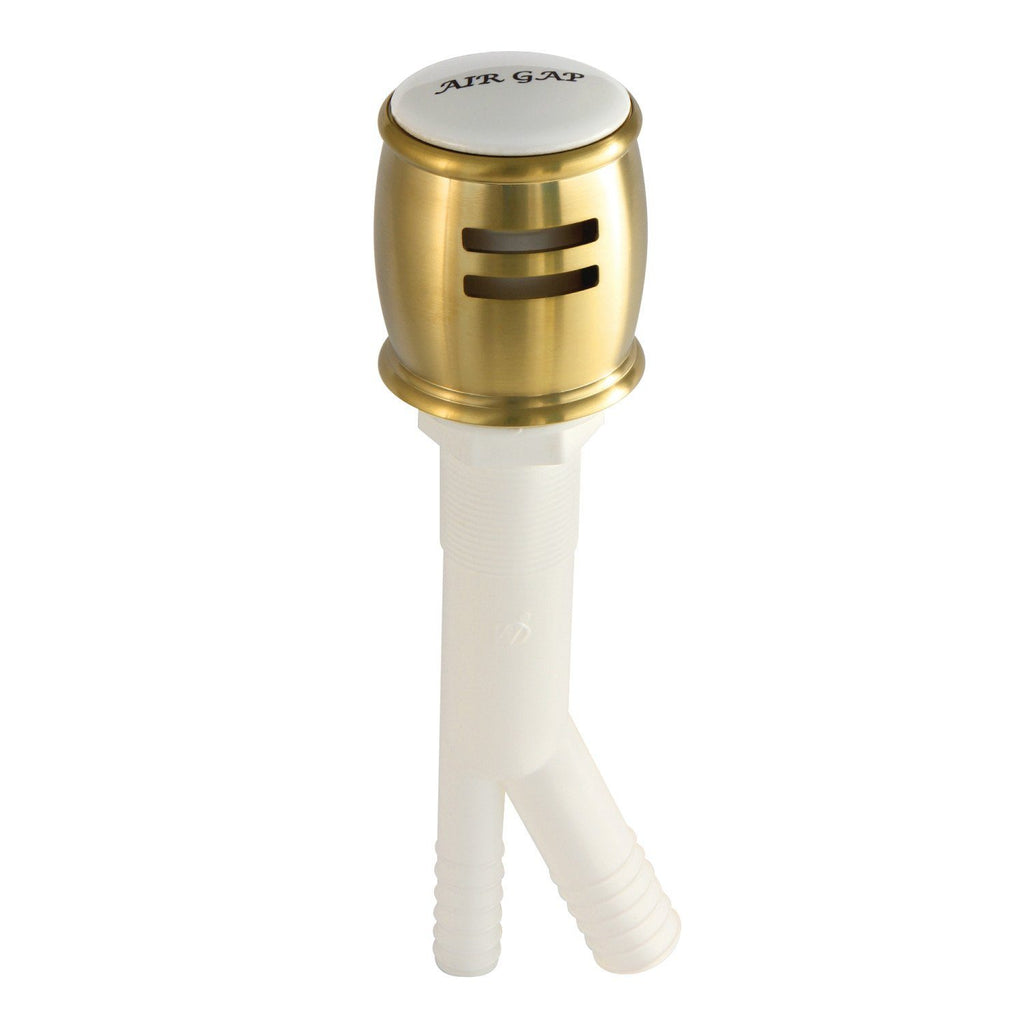 Heritage Dishwasher Air Gap with Brass Cover