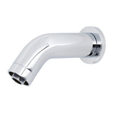 AquaElements 6-Inch Brass Shower Arm with Flange