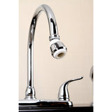 Complement Swivel Kitchen Aerator with Brass Ball Joint