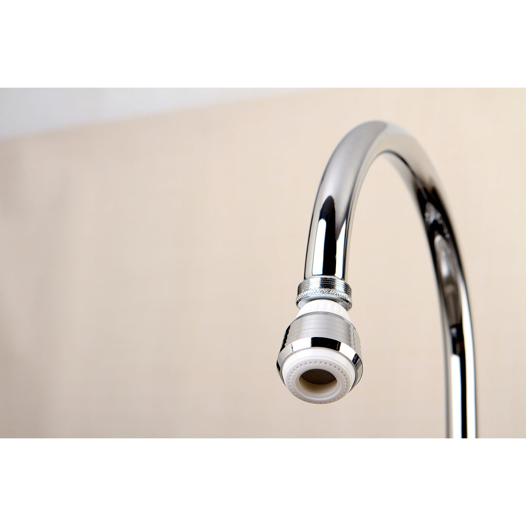 Complement Swivel Kitchen Aerator with Brass Ball Joint