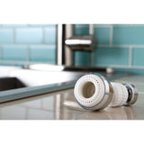 Complement Double Swivel Kitchen Aerator with Brass Ball Joint