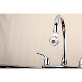 Complement Double Swivel Kitchen Aerator with Brass Ball Joint