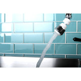 Complement Double Swivel Kitchen Aerator with Brass Ball Joint