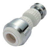 Complement Double Swivel Kitchen Aerator with Brass Ball Joint