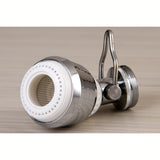 Complement 2.0 GPM Swivel Kitchen Aerator With Handley Lever Pause Stop Valve