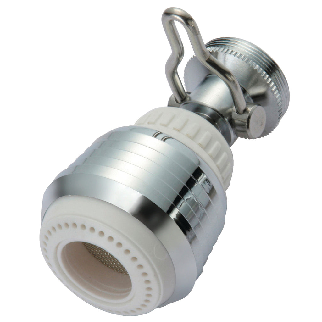 Complement 2.0 GPM Swivel Kitchen Aerator With Handley Lever Pause Stop Valve