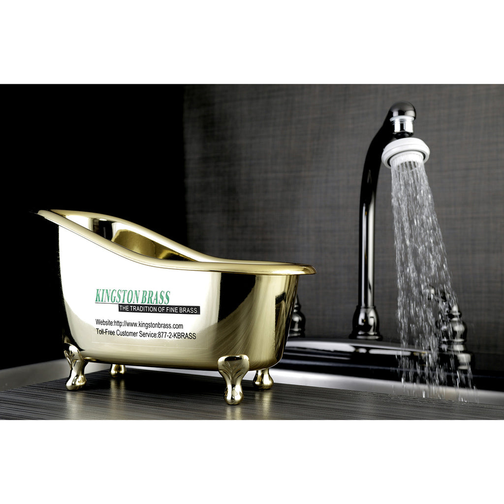 Complement Wide Range Swivel Kitchen Aerator with Brass Ball Joint