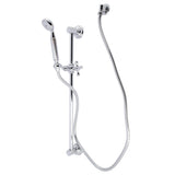 Made to Match Shower System with Slide/Grab Bar and Hand Shower