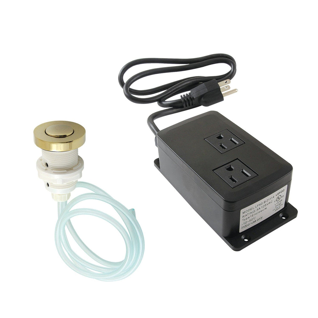 Trimscape Dual Outlet Garbage Disposal Air Switch Kit