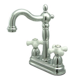 Heritage Two-Handle 2-Hole Deck Mount Bar Faucet