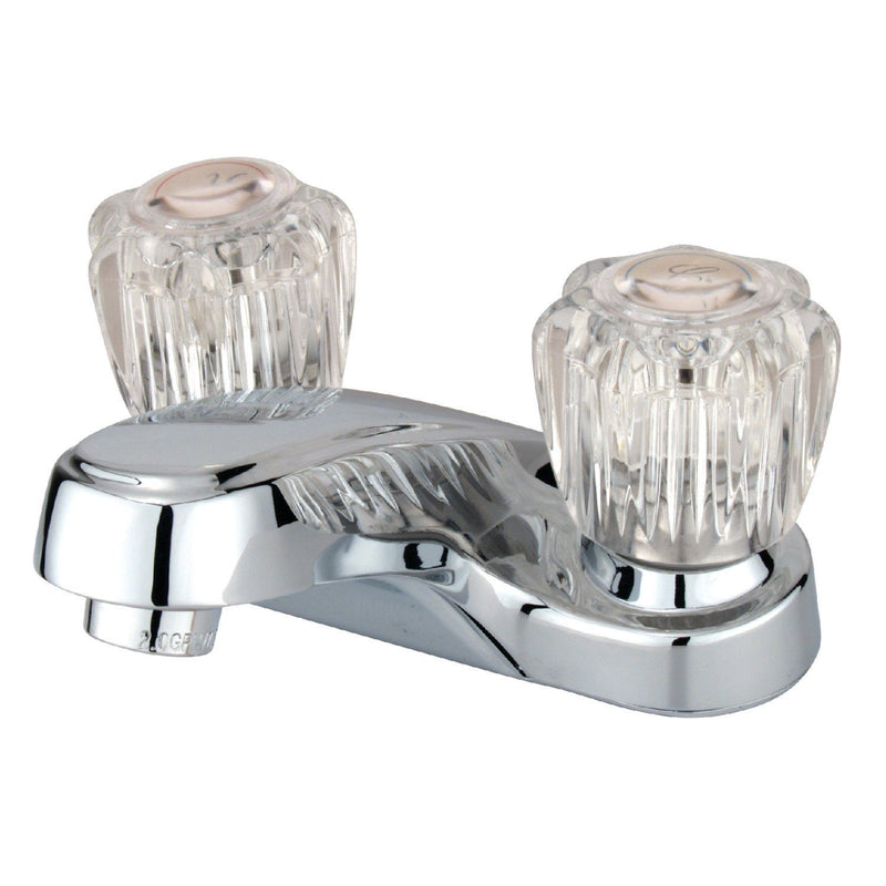 Americana Double-Handle 3-Hole Deck Mount 4-Inch Centerset Bathroom Faucet