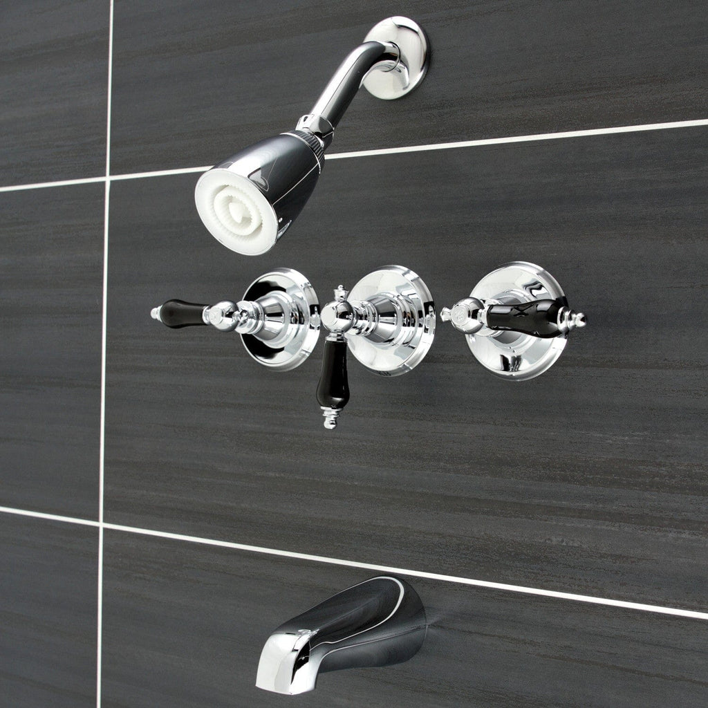 Duchess Triple-Handle Tub and Shower Faucet