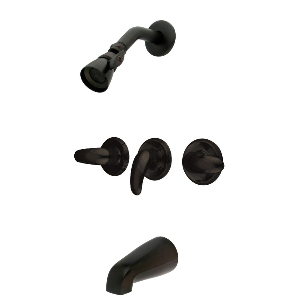 Legacy Triple-Handle Tub and Shower Faucet