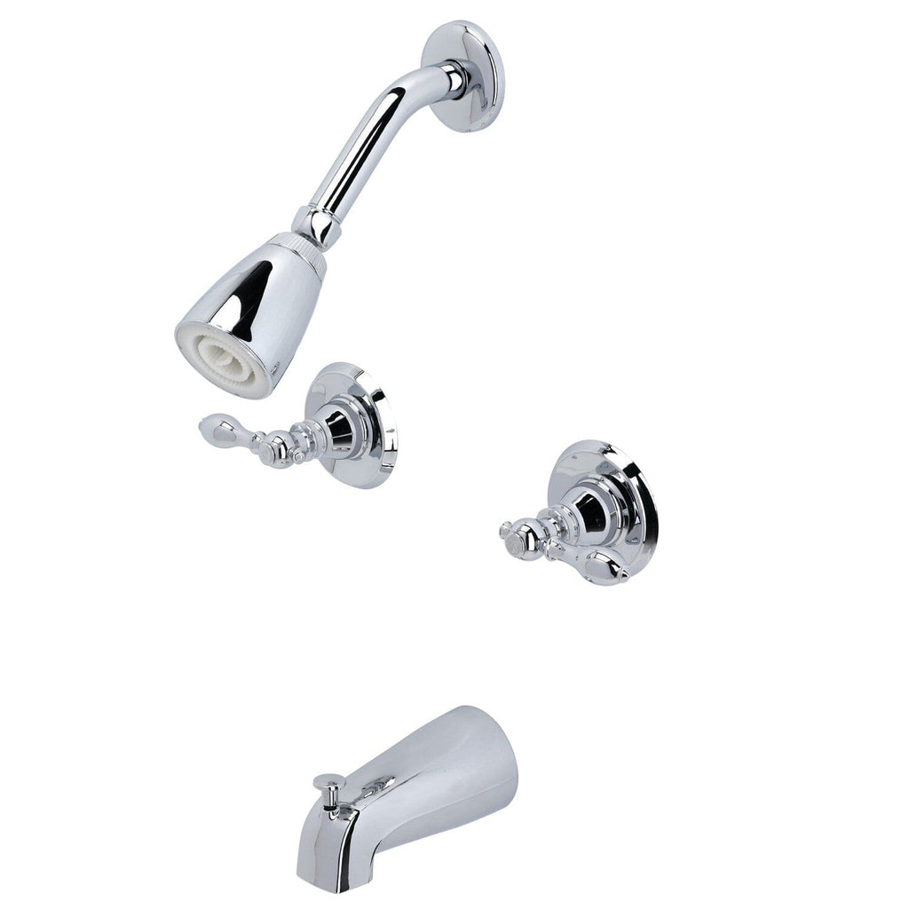 American Classic Double-Handle Tub and Shower Faucet