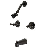 American Classic Double-Handle Tub and Shower Faucet