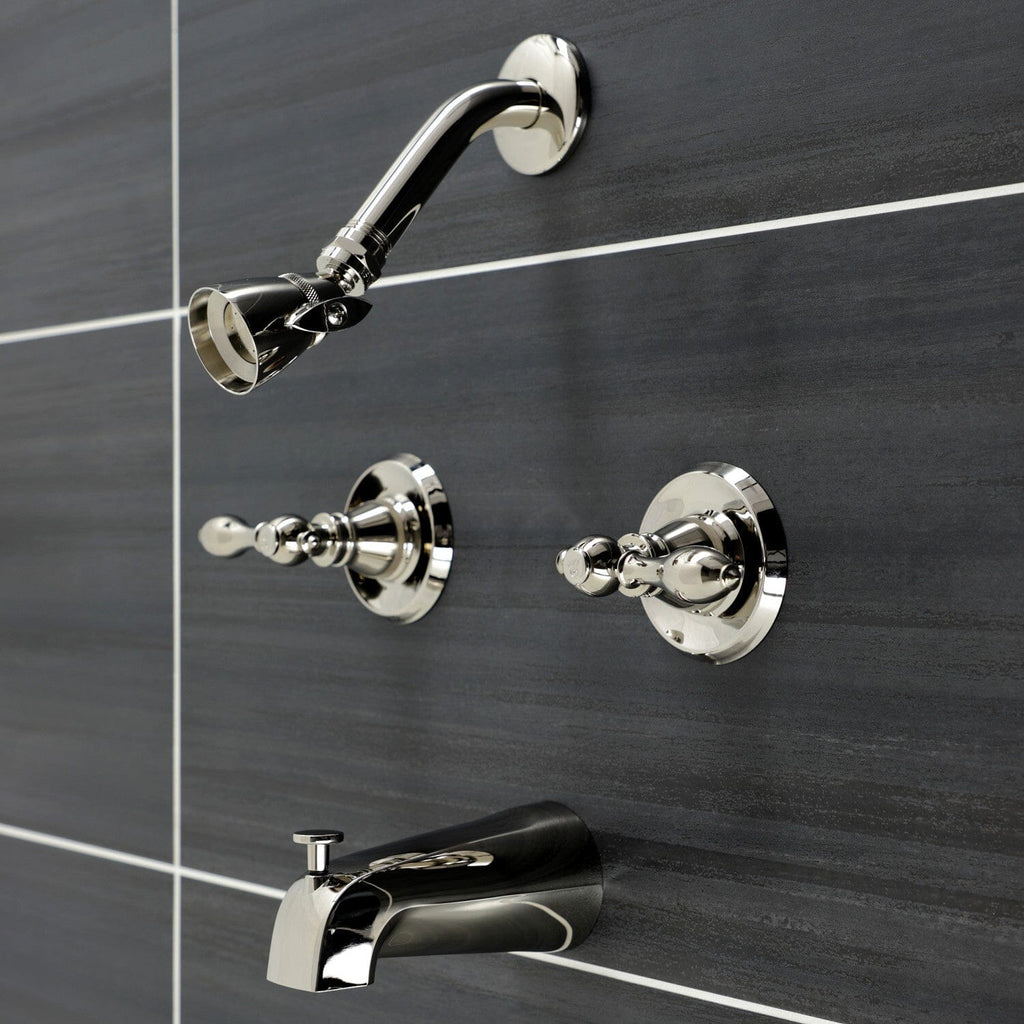 American Classic Double-Handle Tub and Shower Faucet