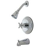 Millennium Single-Handle 3-Hole Wall Mount Tub and Shower Faucet