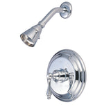 Restoration Single-Handle 2-Hole Wall Mount Shower Faucet