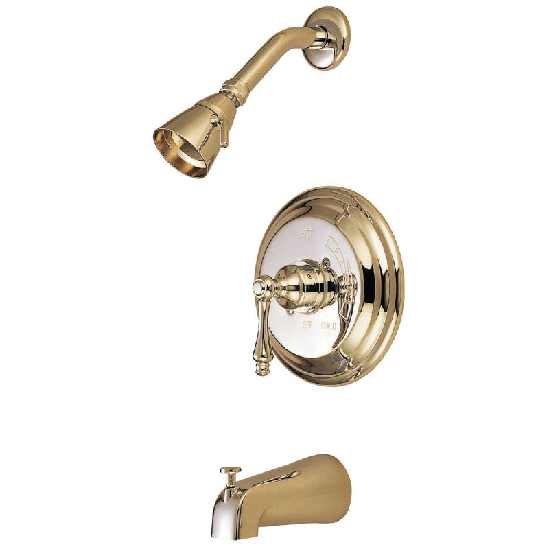 Vintage Single-Handle Pressure Balanced Tub and Shower Faucet, Trim Only