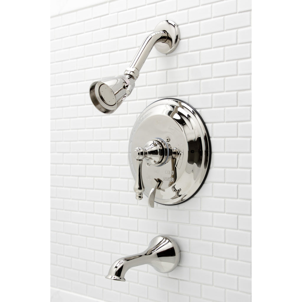 Restoration Single-Handle Pressure Balanced Tub and Shower Faucet