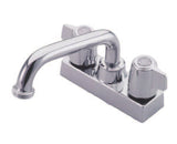 Traditional Double-Handle 2-Hole Deck Mount Laundry Faucet