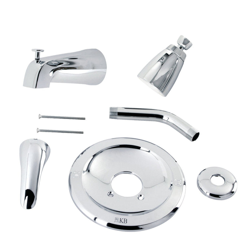 Single-Handle Pressure Balanced Tub and Shower Faucet, Trim Only