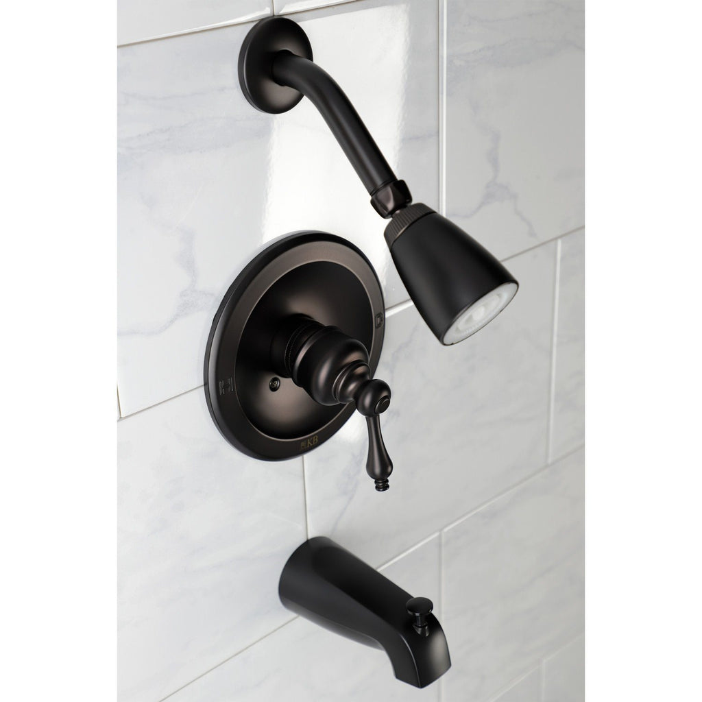 Single-Handle Tub and Shower Faucet