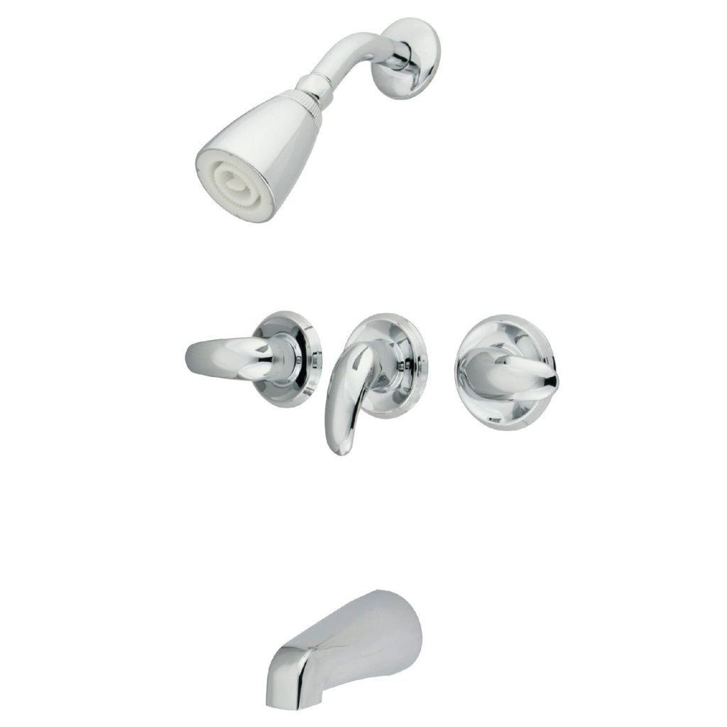 Legacy Triple-Handle Tub and Shower Faucet