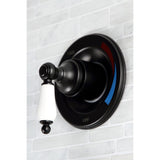 Vintage Double-Handle Pressure Balanced Tub and Shower Faucet