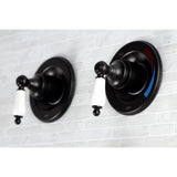 Vintage Double-Handle Pressure Balanced Tub and Shower Faucet