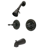 Vintage Double-Handle Pressure Balanced Tub and Shower Faucet