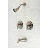NuvoFusion Double-Handle Pressure Balanced Tub and Shower Faucet