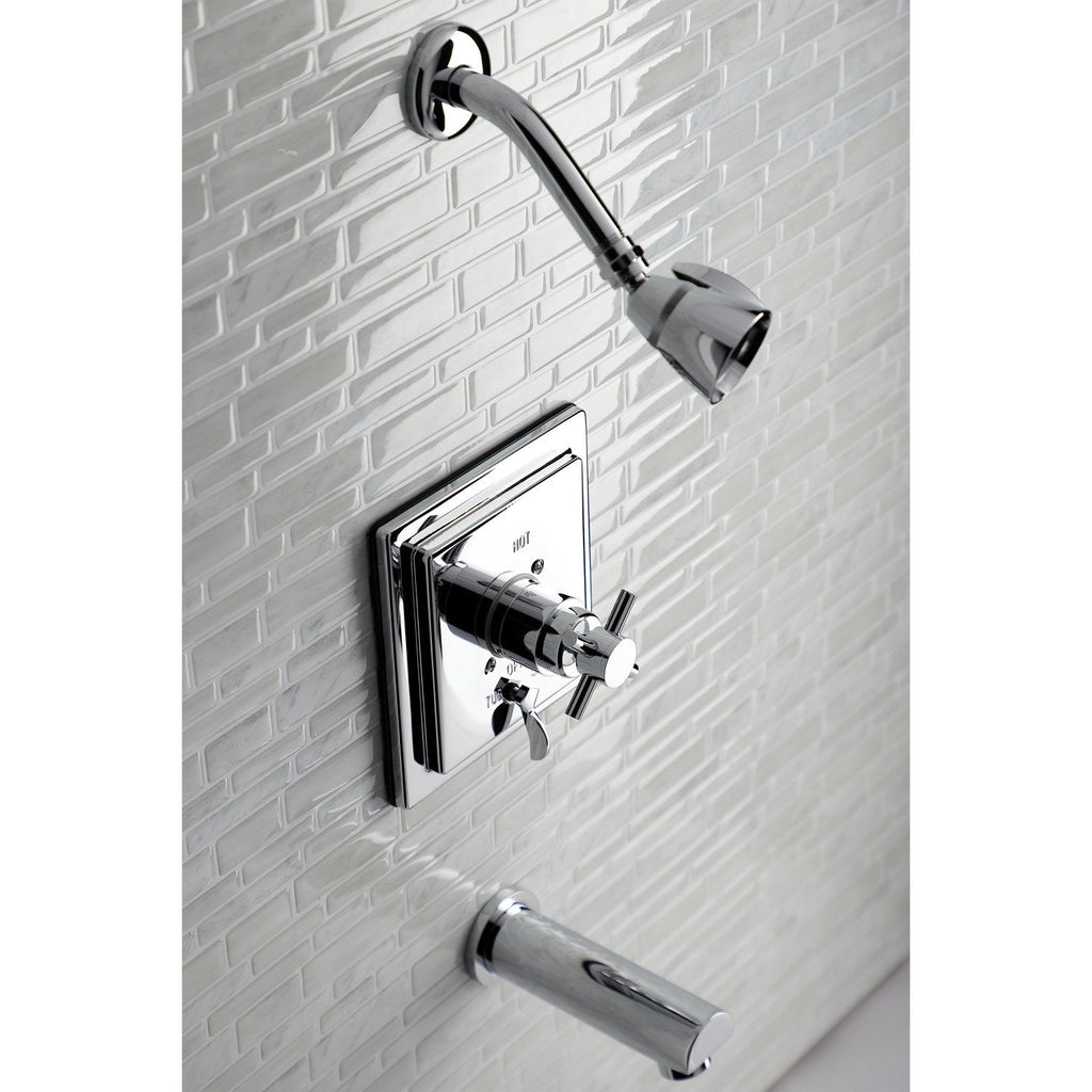 Single-Handle Pressure Balanced Tub and Shower Faucet