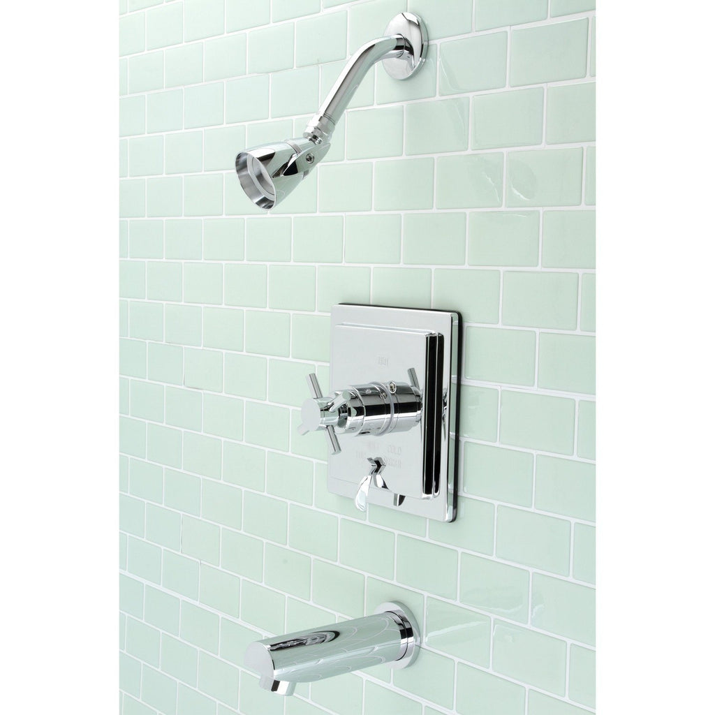 Single-Handle Pressure Balanced Tub and Shower Faucet