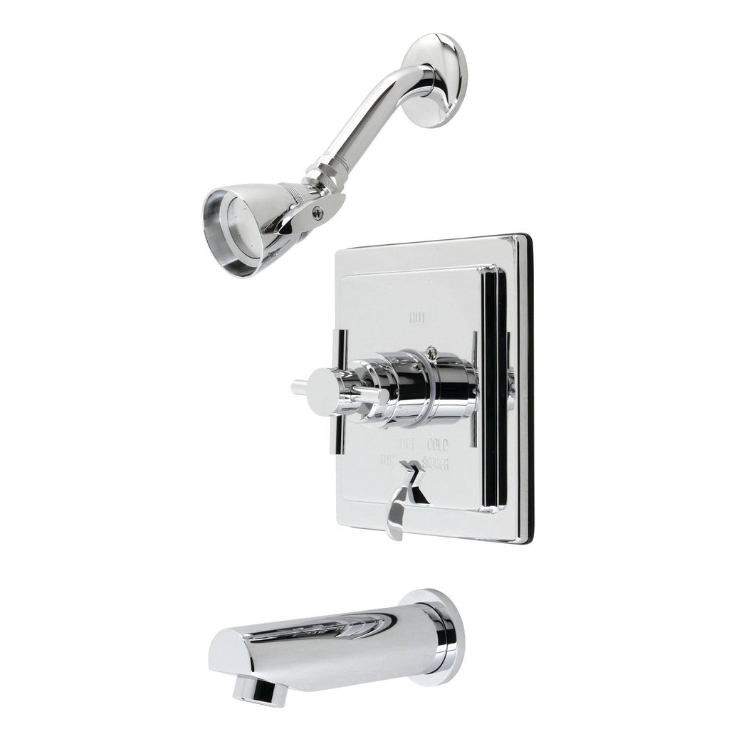 Single-Handle Pressure Balanced Tub and Shower Faucet