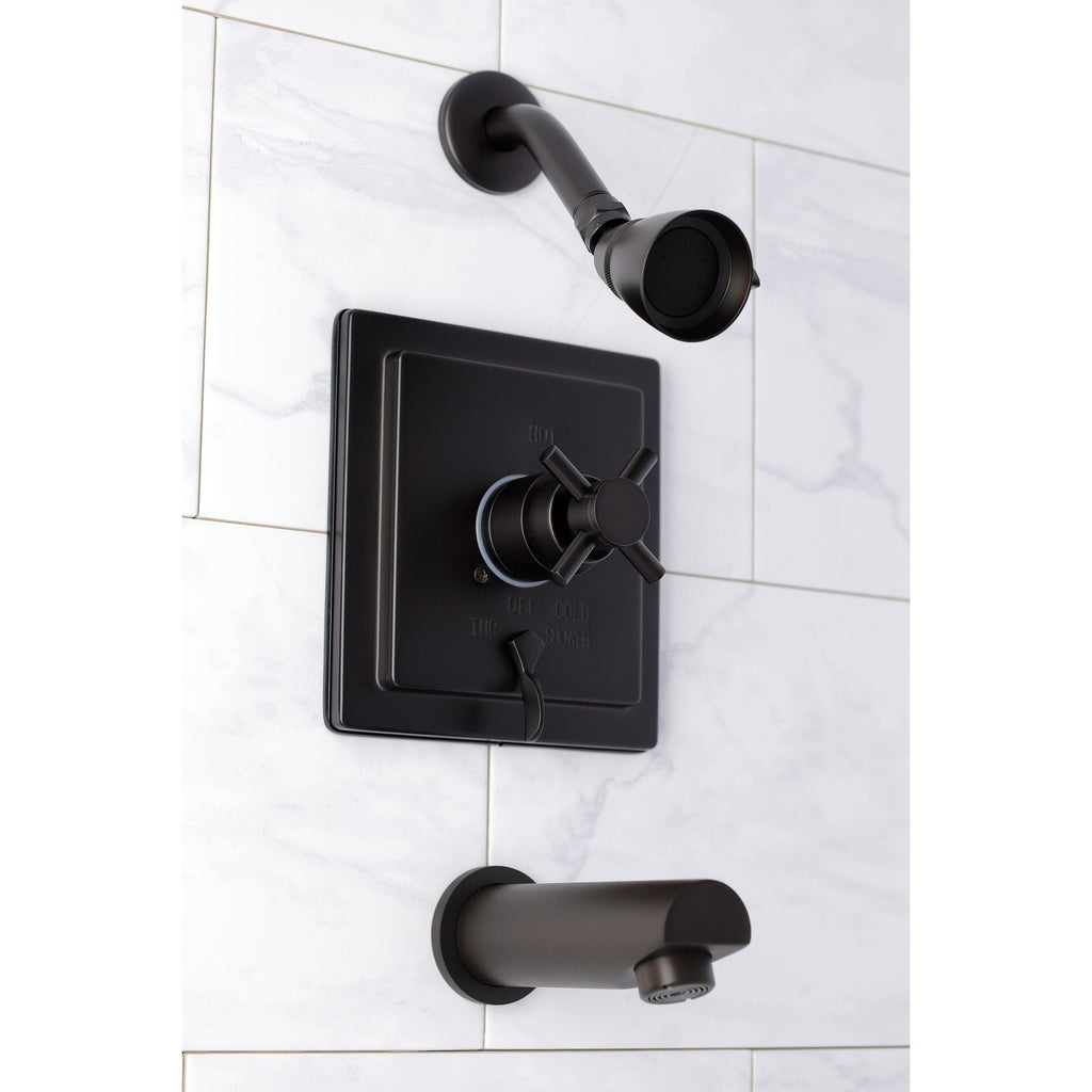 Single-Handle Pressure Balanced Tub and Shower Faucet