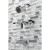 Kaiser Triple-Handle Tub and Shower Faucet